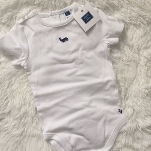 Janie and jack whale onesie